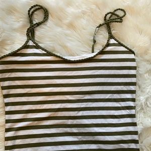 American Eagle tank with braided straps